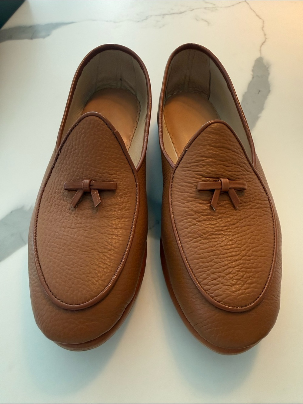 Belgian Loafers Mr. Casual Custom Color size 8 - resoled with vibram